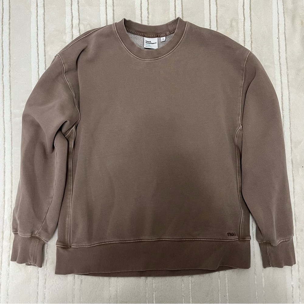 TNA Aritzia Sweatfleece Boyfriend Fit Sweatshirt